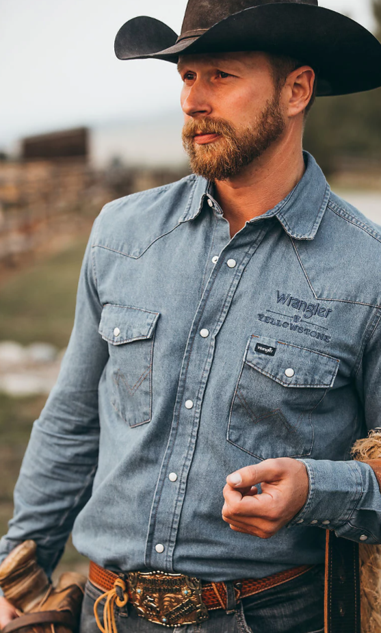 See the New 'Yellowstone' x Wrangler Line That's Selling Out Fast