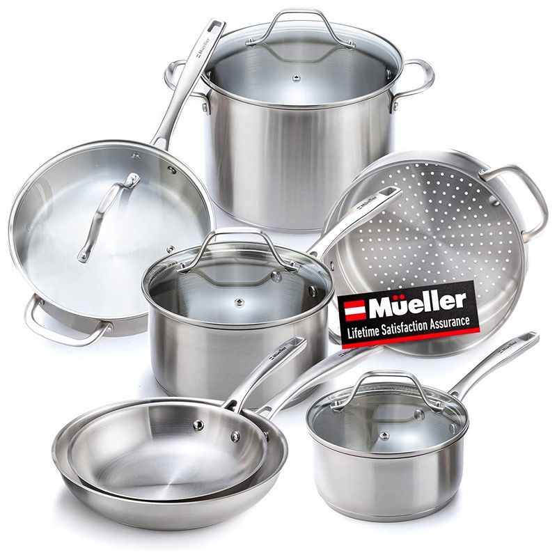 Best StainlessSteel Cookware Sets Stainless Pots and Pans