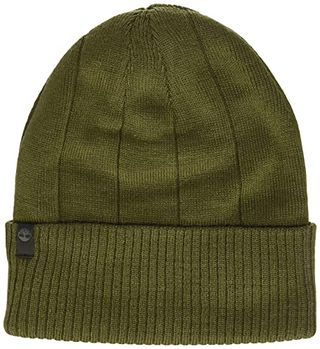 Timberland Solid Beanie with Drop Needle 