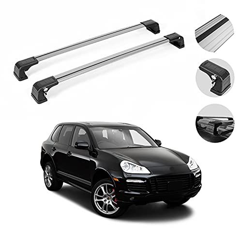 Add Functionality to the Porsche Cayenne with Roof Racks—Car and