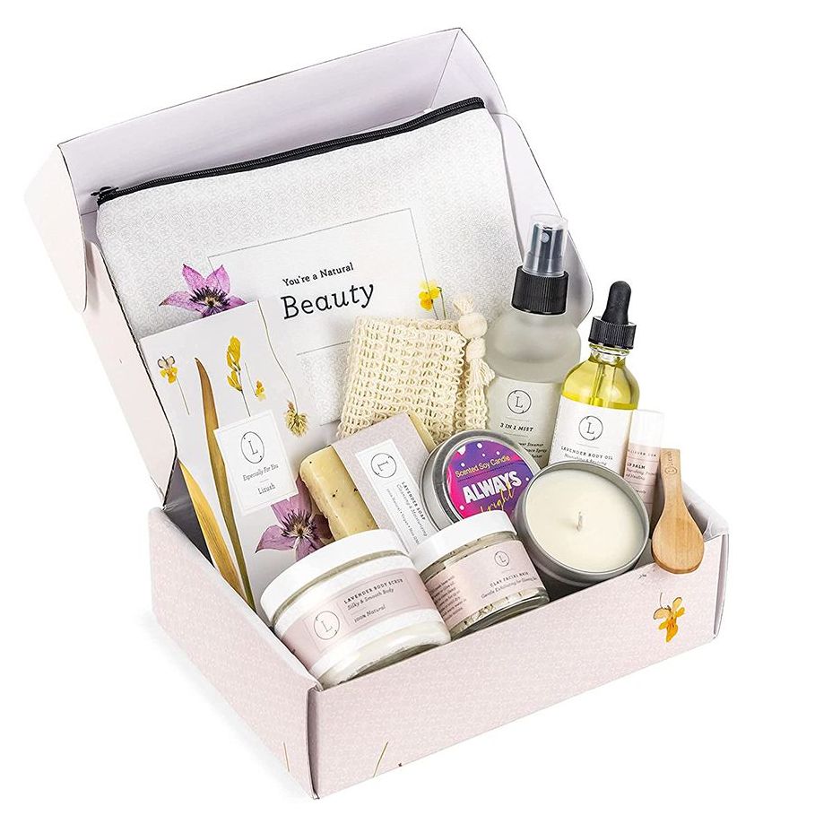 Large Lavender Spa Gift Box