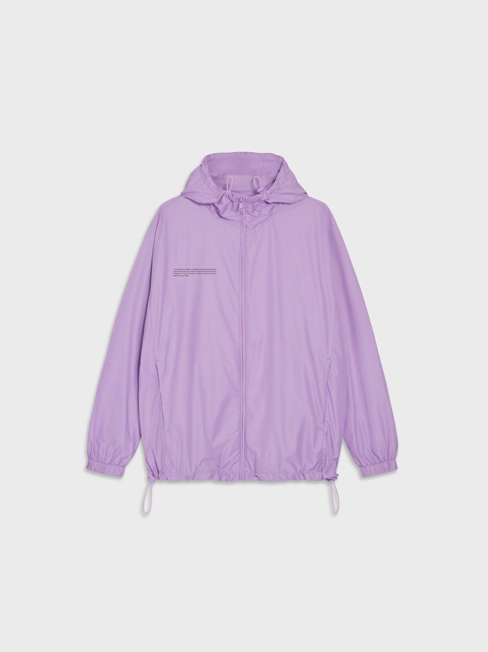 Nylon Zipped Hoodie