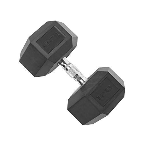 CAP Barbell 10 lb. Hex Dumbbell with Chrome Handle 