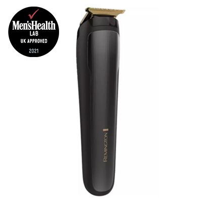 T-Series Men's Hair Clipper and Beard Trimmer Kit - Cordless Professional Grooming Kit with 11 Attachments - MB7050, Black
