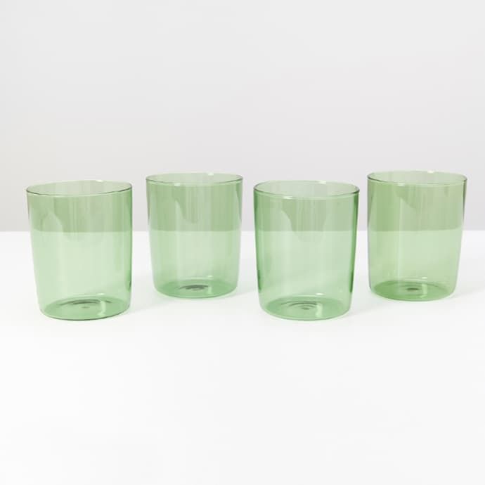 Large Drinking Glasses, Set of 4
