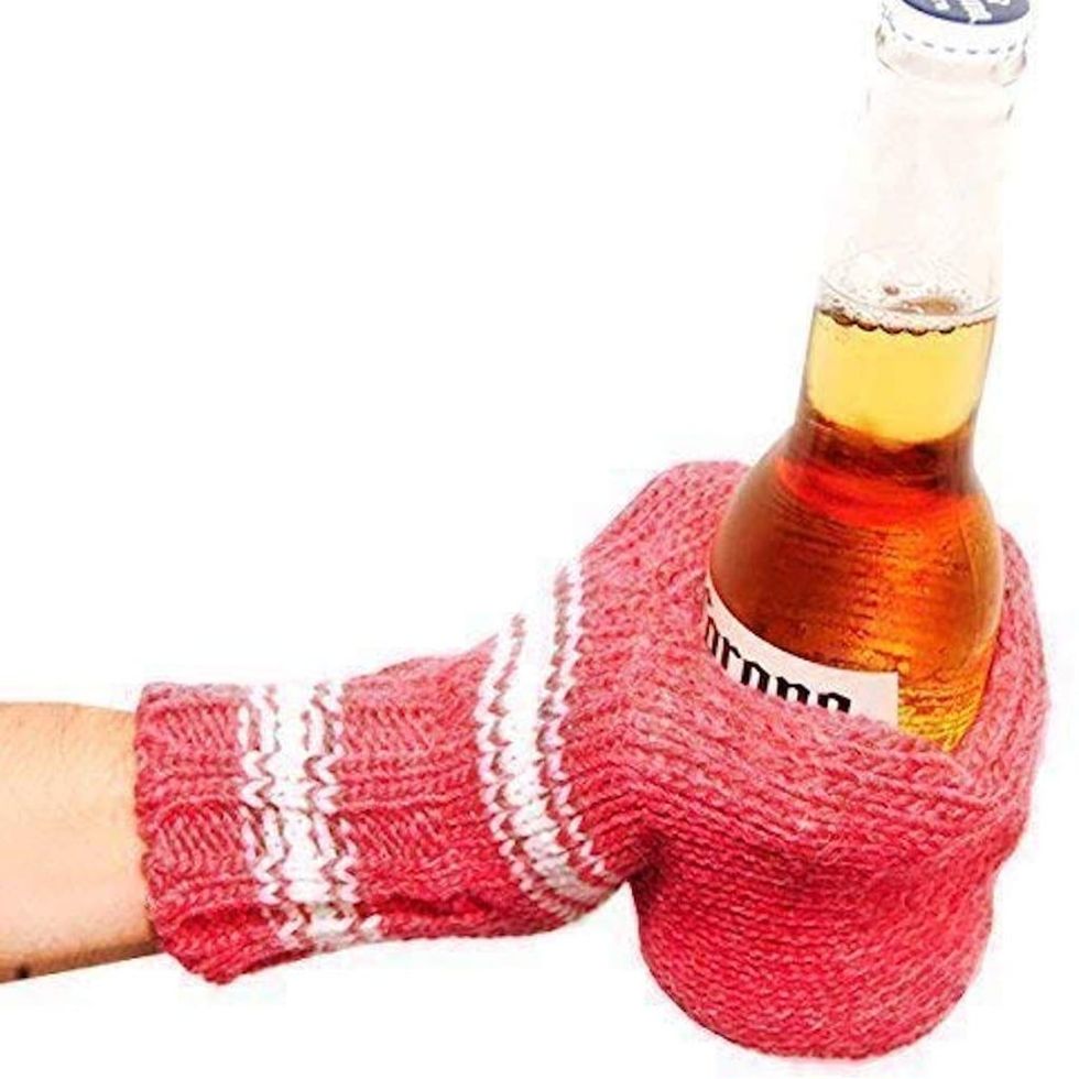 Knit Beer Mitt 