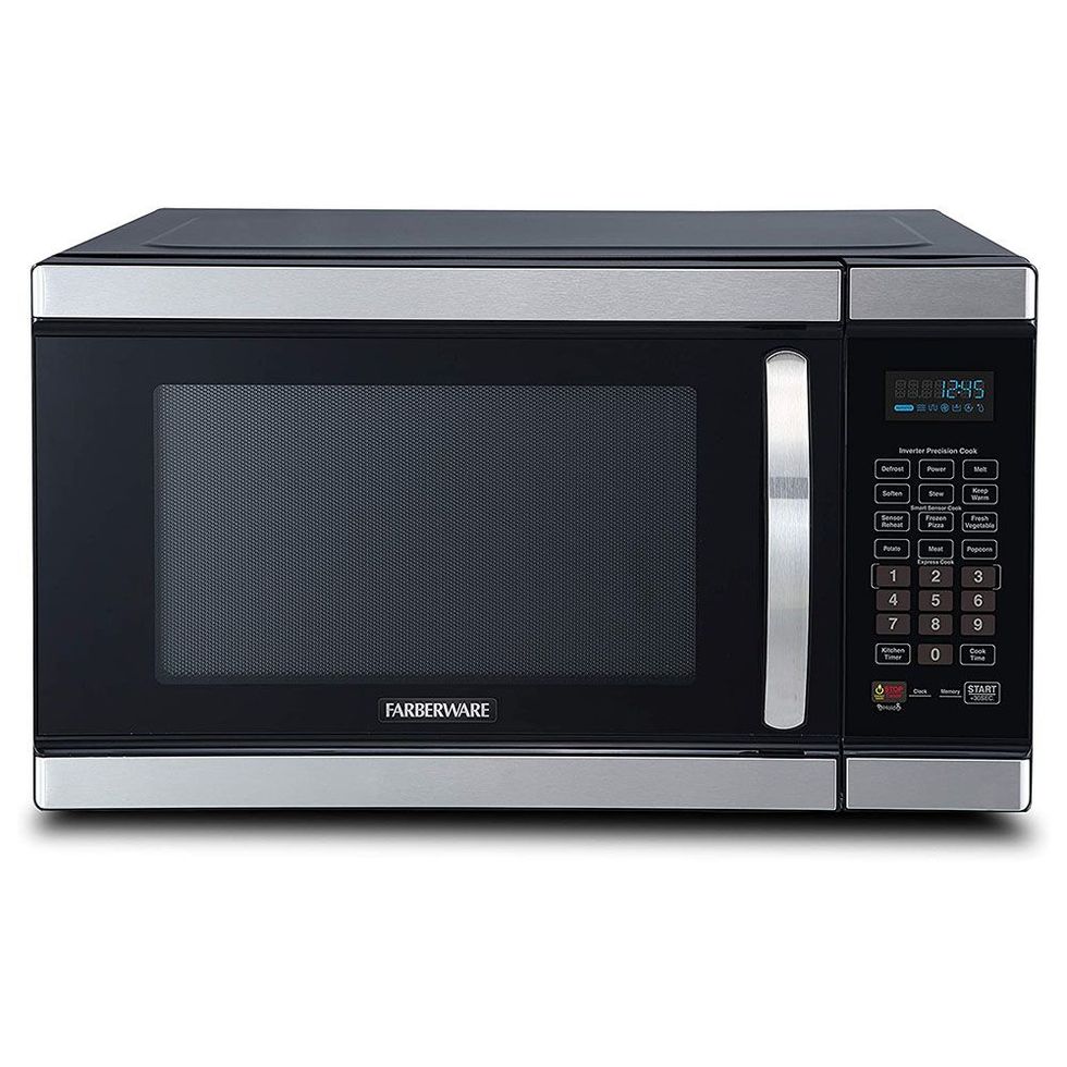 Panasonic HomeChef 4-in-1 Microwave Oven with Air Fryer, Convection Bake,  FlashXpress Broiler, Inverter Technology, 1000W, 1.2 cu ft with Easy Clean