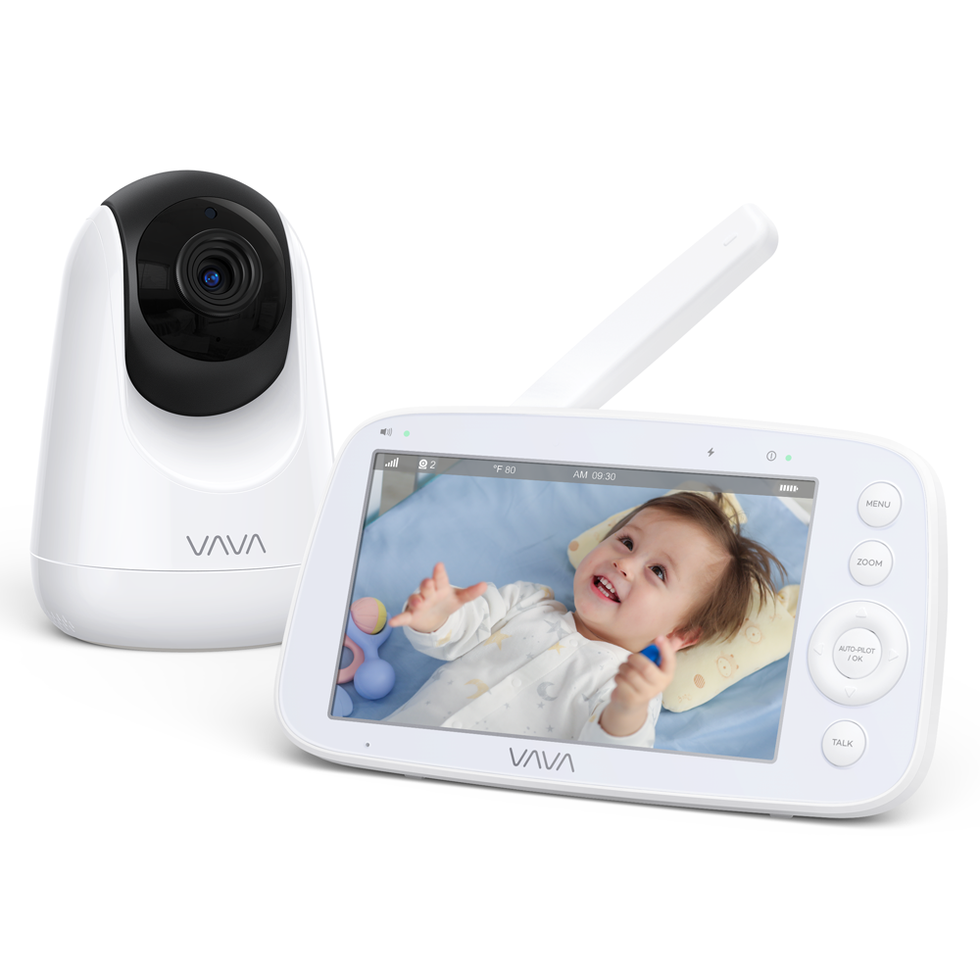 Video Baby Monitor With Pan-Tilt-Zoom Camera