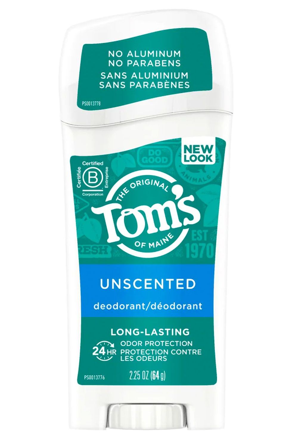 Tom's of Maine Long-Lasting Unscented Deodorant