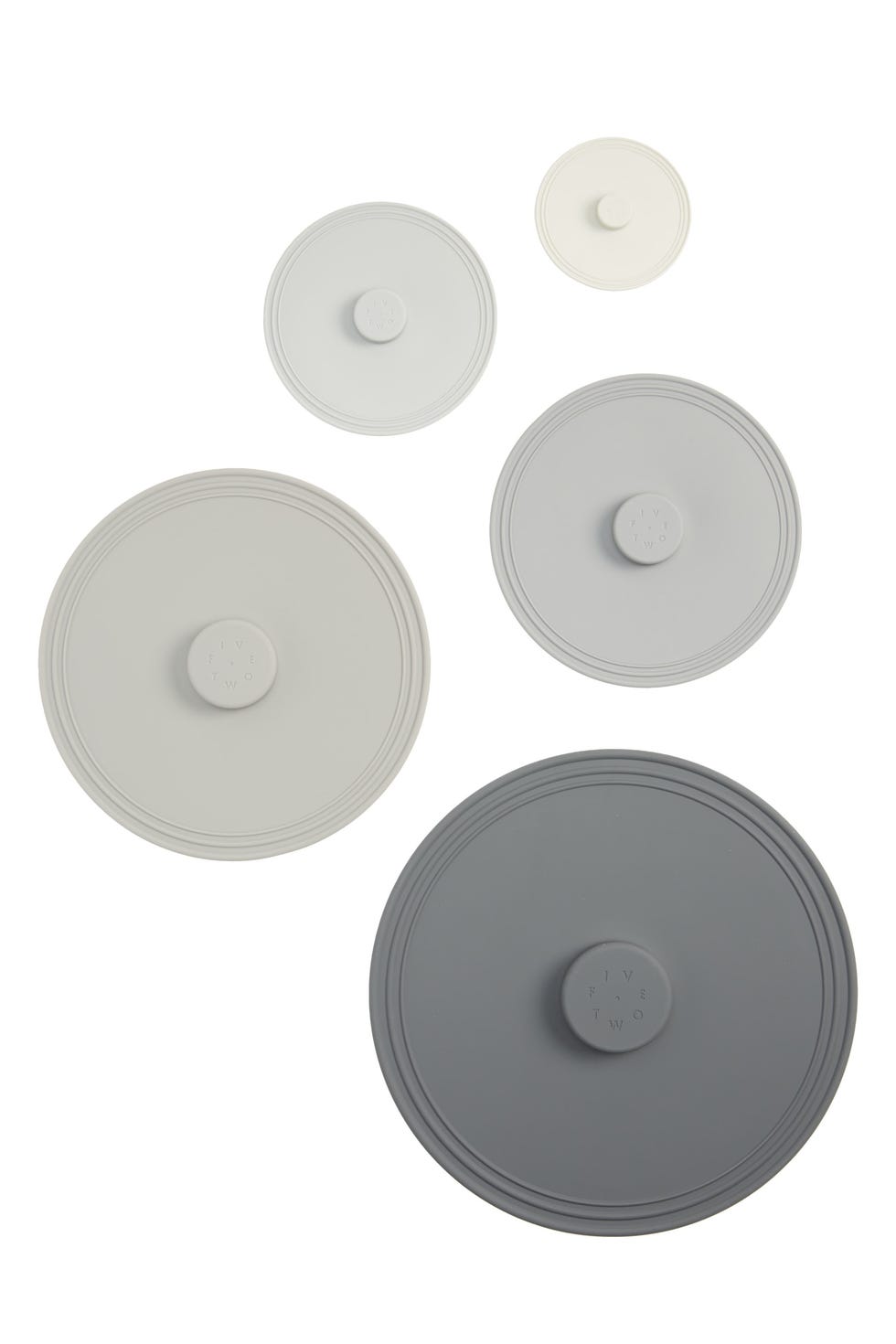 Pack of 5 Assorted Airtight Silicone Lids