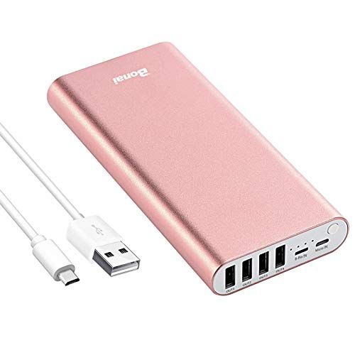 Rose Gold Portable Charger