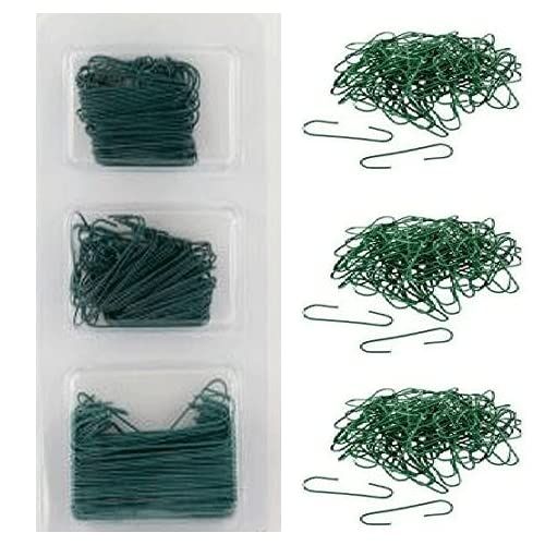 Packet Of 300 Christmas Baubles / Tree Ornaments Hangers / Hooks
