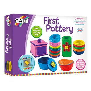 Galt Toys, First Pottery, Kids' Craft Kits, Ages 6 Years Plus