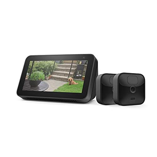 Outdoor 2 Cam Kit bundle with Echo Show 5