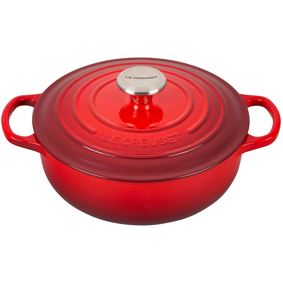 Enameled Cast-Iron Dutch Oven, 3.5 qt 