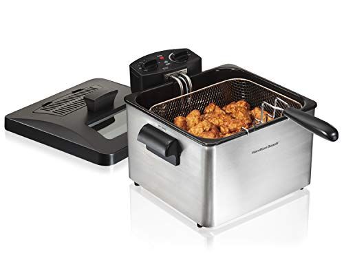 Indoor deep outlet fryer