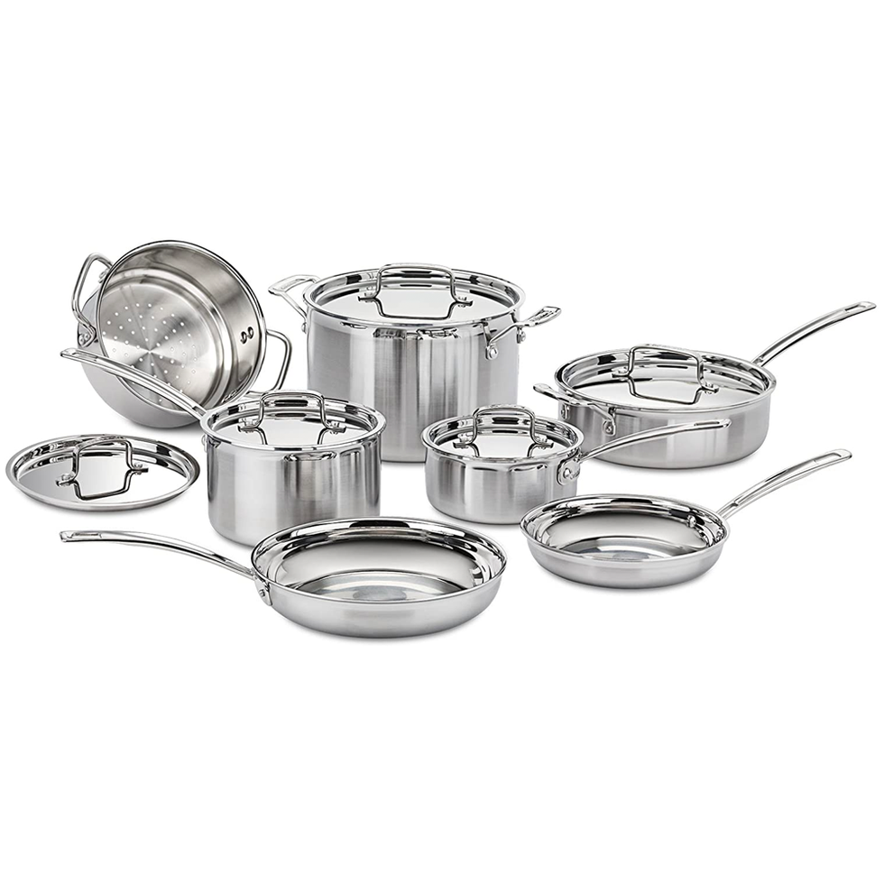 Cuisinart Multiclad Pro Stainless Steel 12-Piece Cookware Set