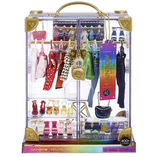 Conjunto de armario de moda de lujo Rainbow High