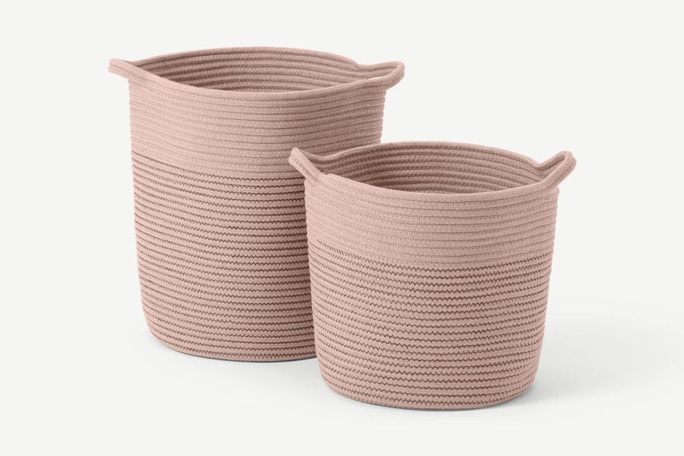 2 Large Storage Baskets