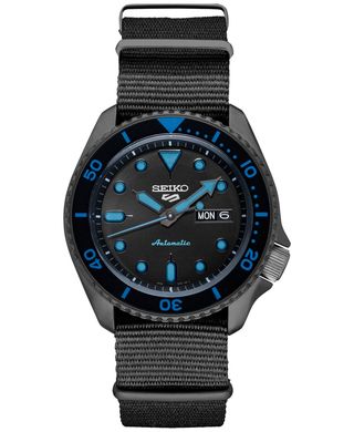 Seiko 5 Sports Automatic Black Watch