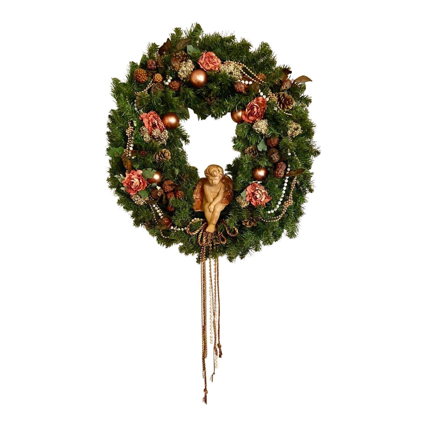 10" Christmas Wreath Shade 