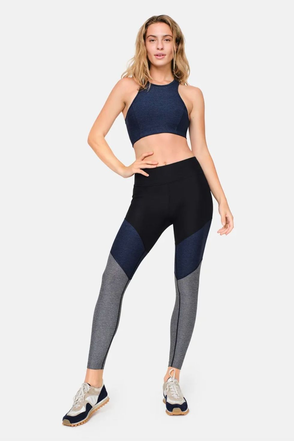  Athletic Works Women's Relaxed Fit Dri-More Core Cotton Blend Yoga  Pants, Navy, S : Sports & Outdoors