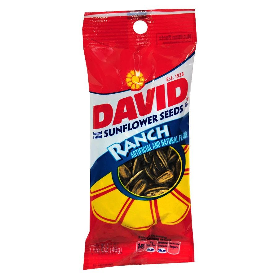 Roasted Sunflower Seeds in Ranch