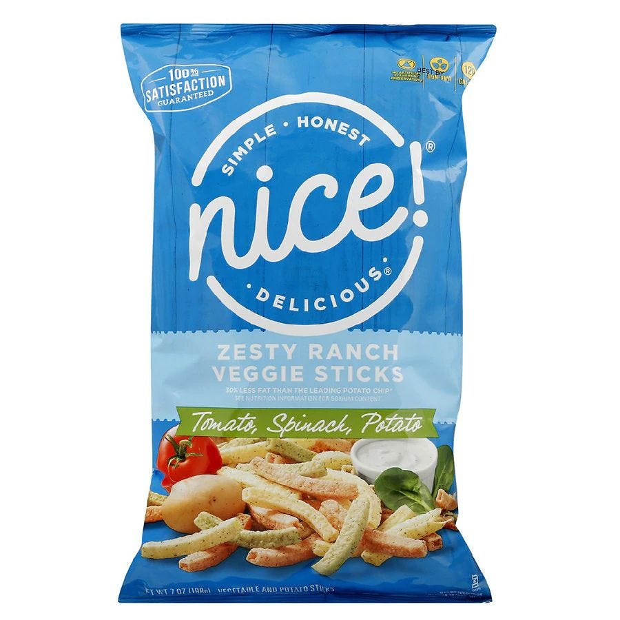 Zesty Ranch Veggie Sticks