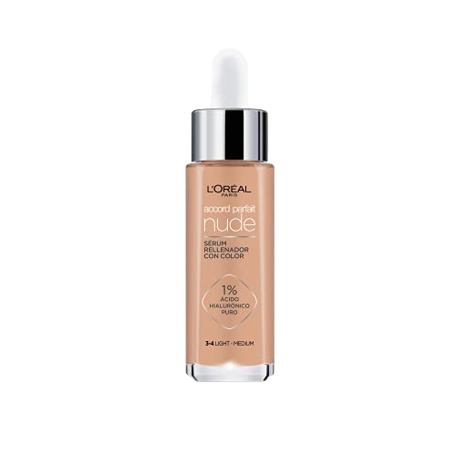 Maquillaje sérum con color