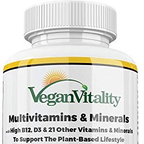 Suplemento vitaminas B12, D3 y K2 de Vegan Vitality