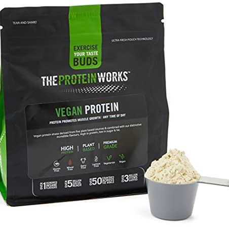 Proteínas veganas en polvo de The Protein Works