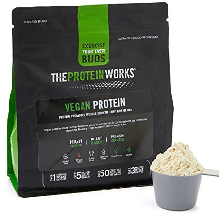 Proteínas veganas en polvo de The Protein Works