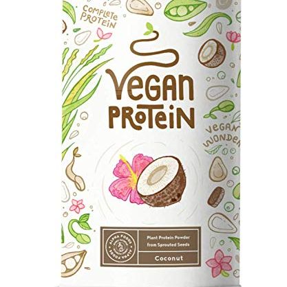 Proteína vegana con sabor a coco de Alpha Foods
