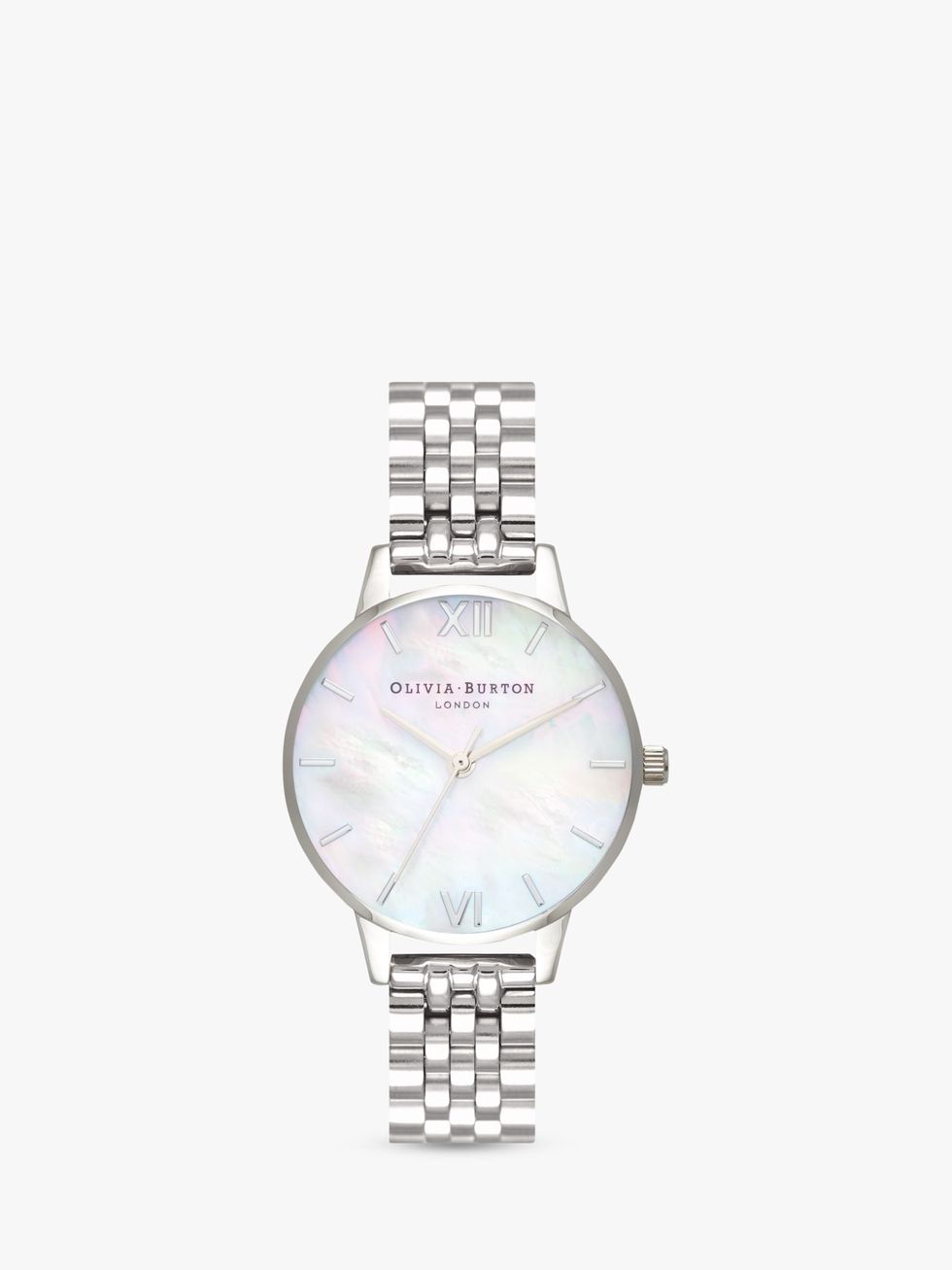 Mother of Pearl Dial Bracelet Strap Watch