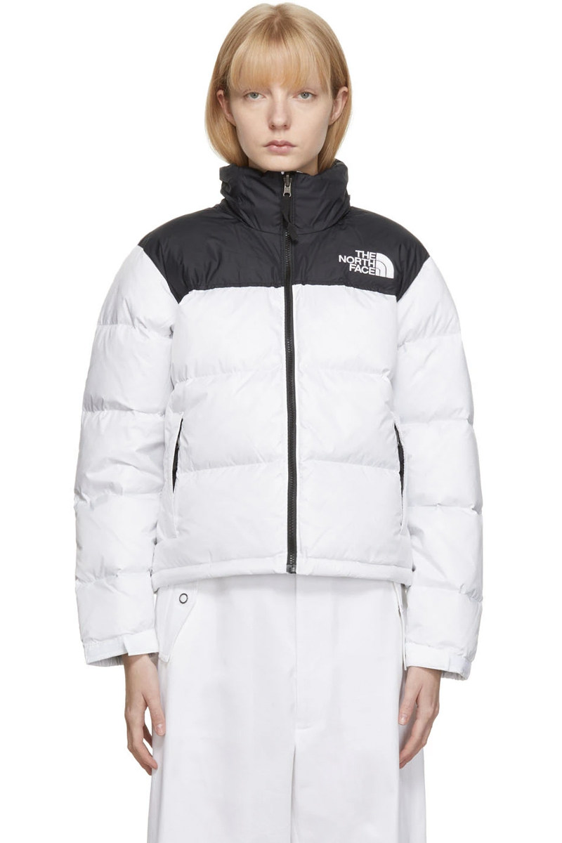 off white north face jacket