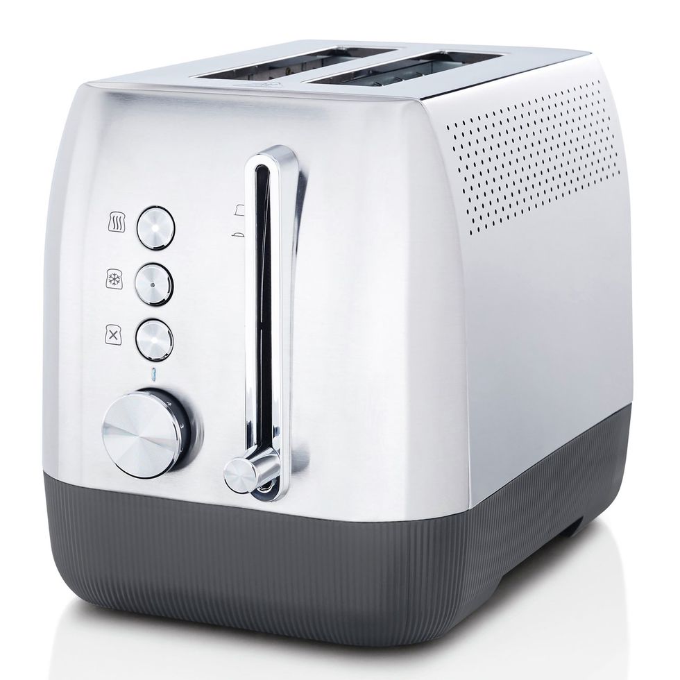 2-Slice Compact Toaster, 1.4" Extra Wide Slots with Warming