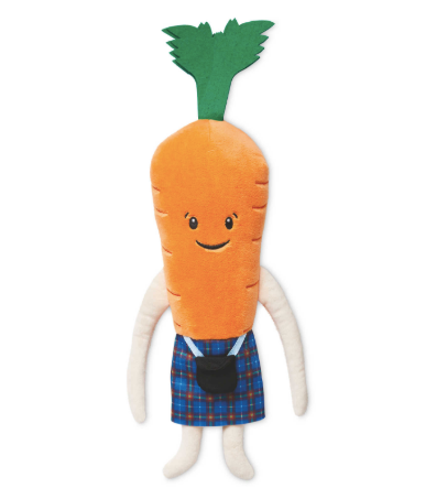 Kevin the Carrot in a Kilt