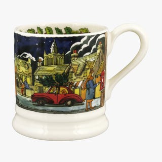 Christmas Town & Country 1/2 Pint Mug