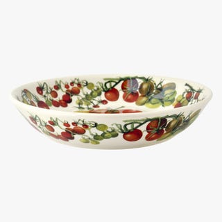 Vegetable Garden Tomatoes Medium Pasta Bowl