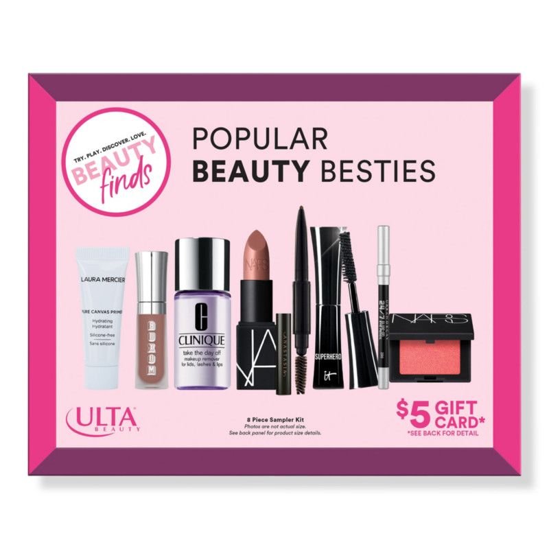 Popular Beauty Besties 8-Piece Sampler Kit