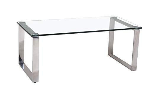 Mesa auxiliar de cristal