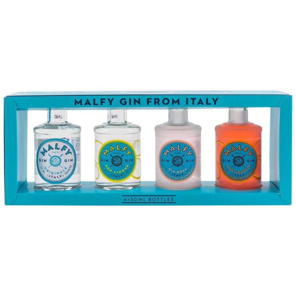 Malfy Gin Limone Gift Set with 2 Glasses - Bottle Values