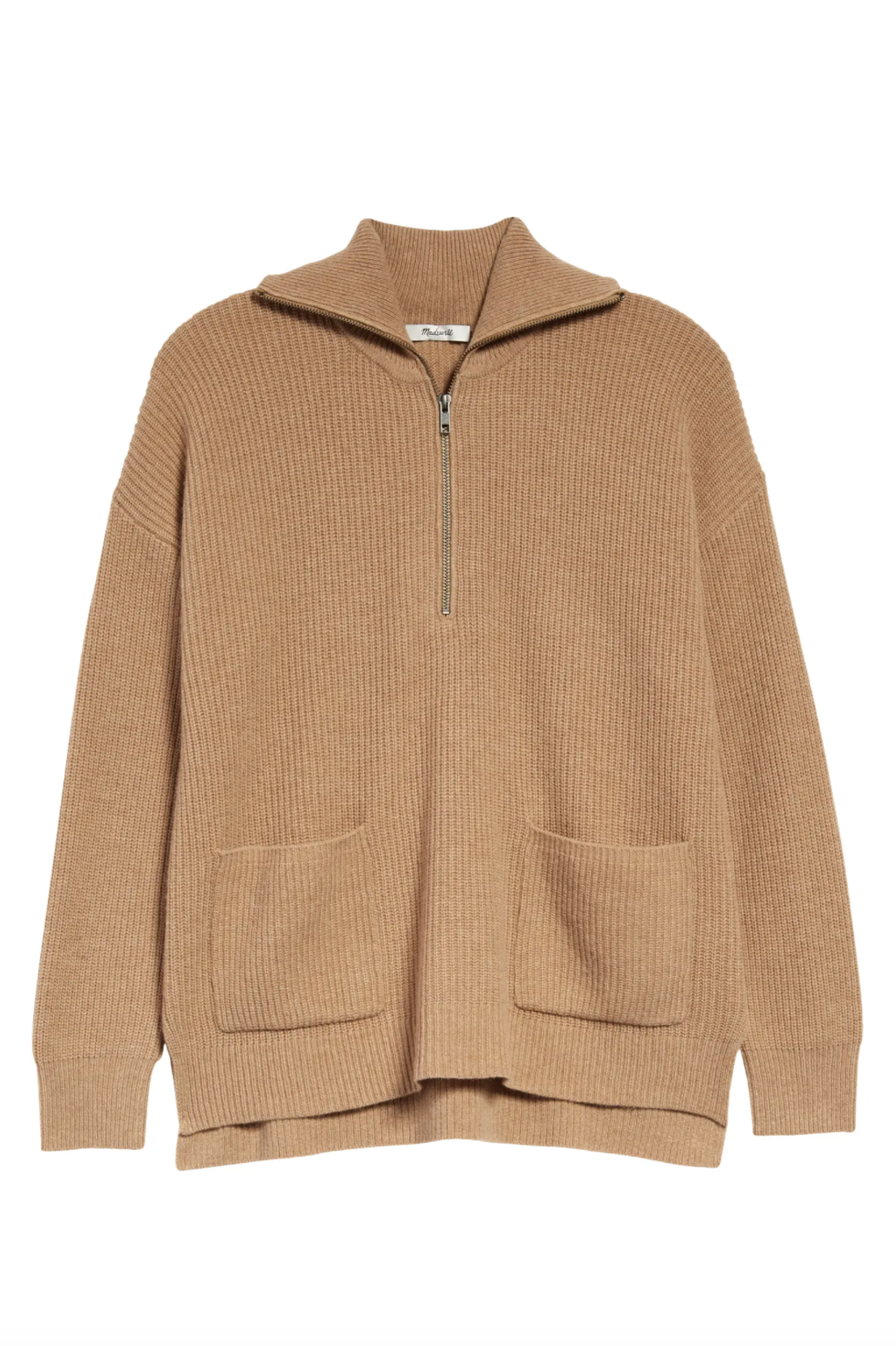 Glenbrook Half Zip Wool Blend Sweater