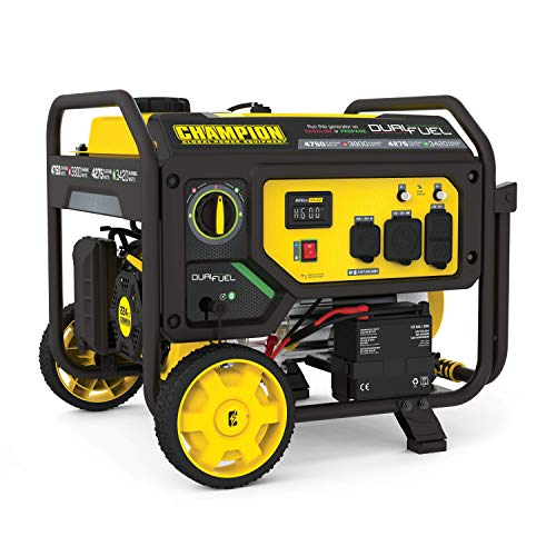 4,750-Watt Dual Fuel Portable Generator