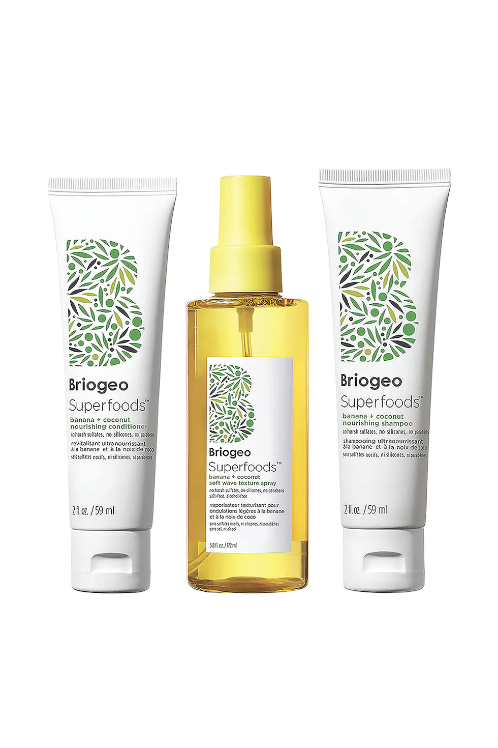 Briogeo Tropical Hair-Adise Hair Care Kit