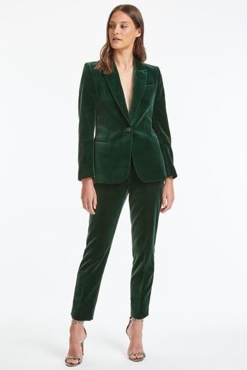 Marks & Spencer's sell-out velvet suit is a must for party season