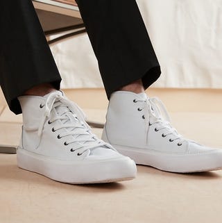 Banana Republic Leather High-Top Sneaker Banana Republic Leather High-Top Sneaker