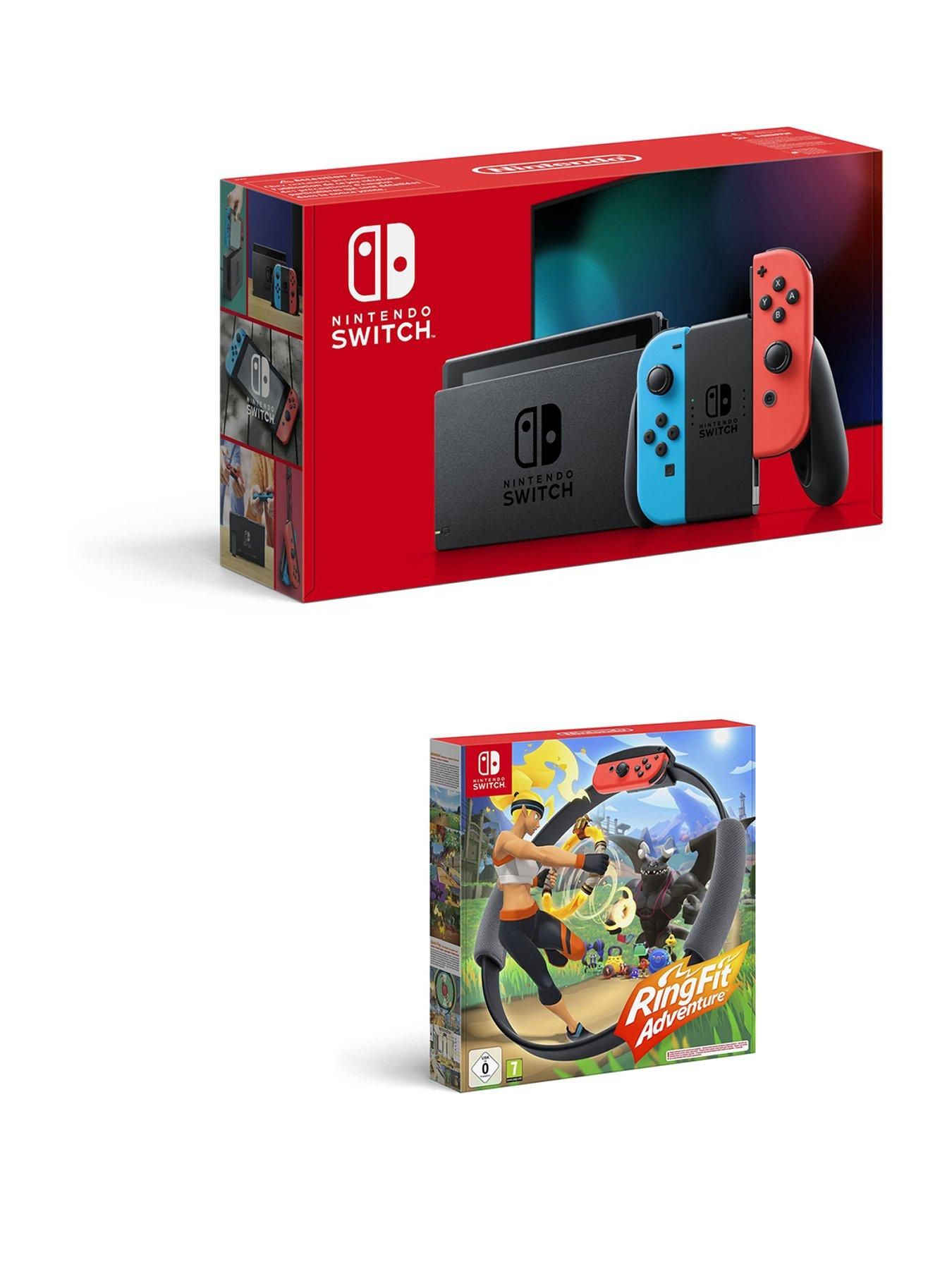 Nintendo switch ring fit deals console bundle