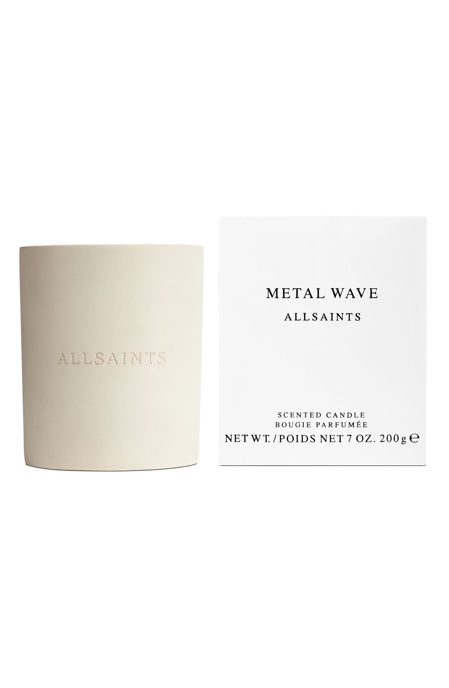 Metal Wave Scented Candle