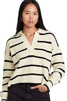 Tatum Stripe Alpaca Sweater